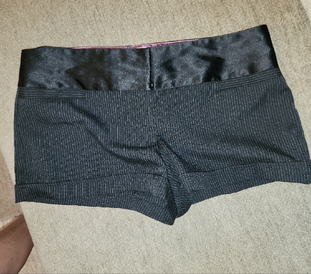 Charlotte Russe Black Sparkle Women’s Shorts